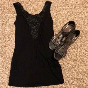 ⭐️Black sparkle tank 5/25$ SALE!